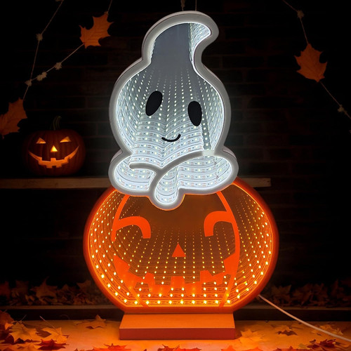 Halloween ghost pumpkin - halloween,