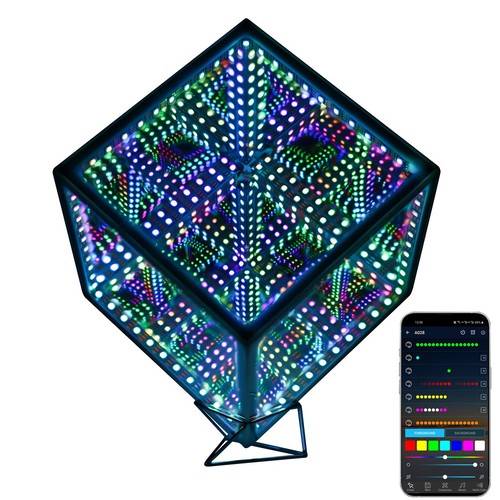 Infinity mirror hyper cube - infinity,