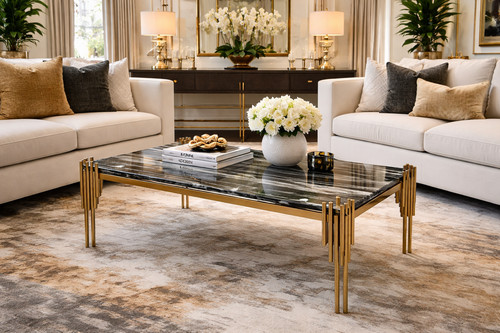 Luxury marble coffee table - luxury,